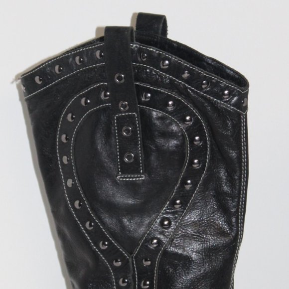 Kenneth Cole Leather Boots Women size 8 - Picture 2 of 8